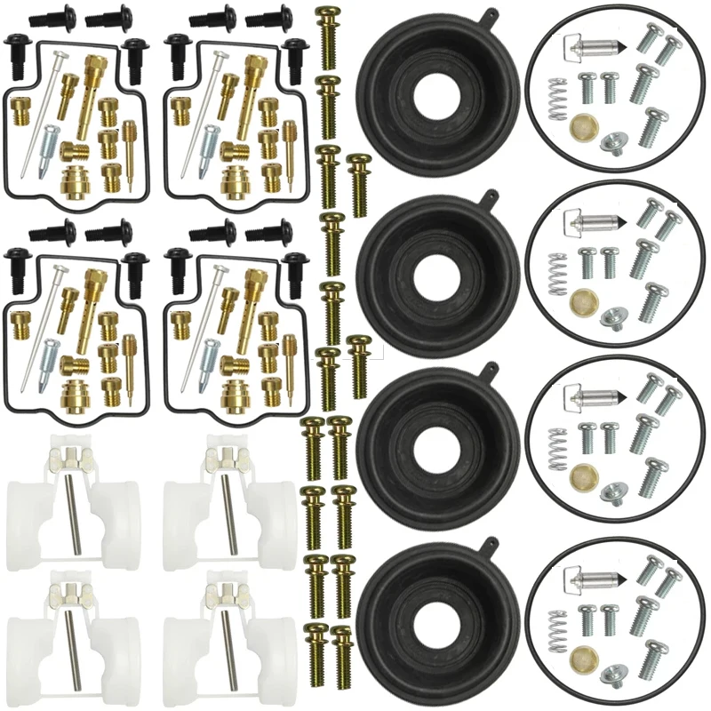 Kit de reparación de carburador, tornillo de diafragma de aire para KAWASAKI ZX6R, ZX600, ZZR600, ZX-6, ZX 600, ZZR