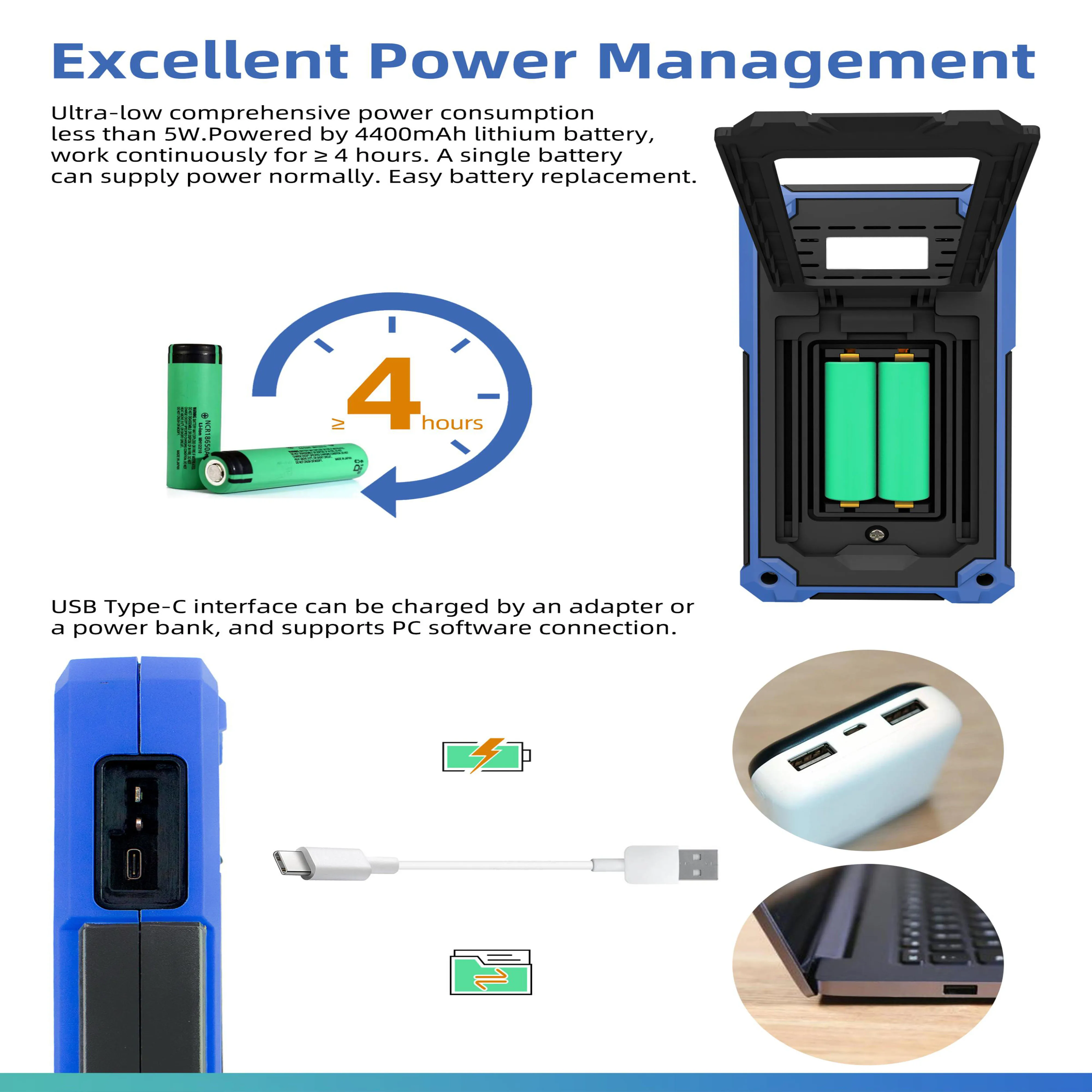 Owon HDS200 Series 3 in-1 Oscilloscope Built-in 18650 Lithium Battery USB Type-c Multiumeter Support SCPI Waveform Generator