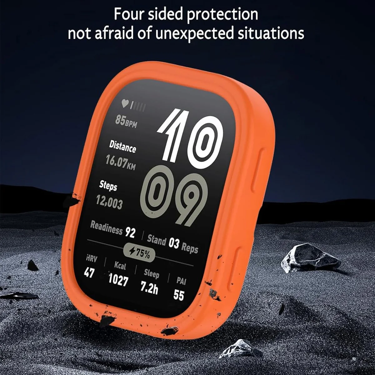 PC Case+Composite film For Amazfit Bip 6 HD Clear Protective Films Screen Protector Cover for Amazfit Bip6 Shell Accessories