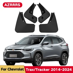 Mud Flaps For Chevrolet Trax Tracker 2014-2022 2023 2024 Splash Guards Fender MudFlaps Front Rear Mudguards Car Accessories