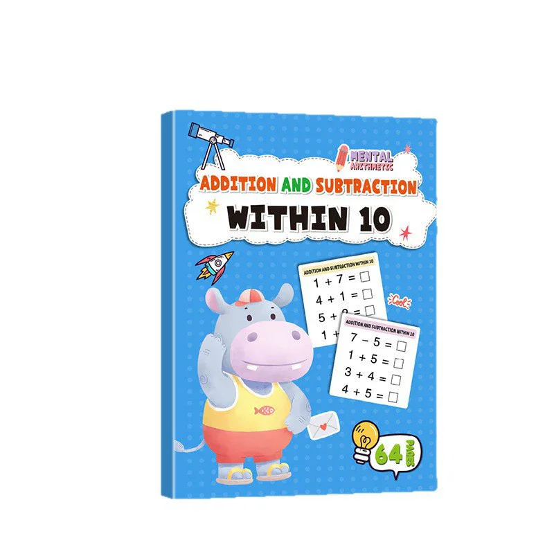 

Preschooler Early Learning Math Skills 10-100 Digits Addition And Subtraction Educational Toy for Children