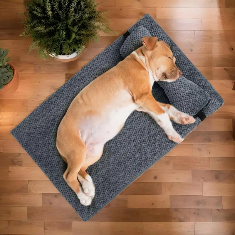 Dog Bed For Medium Dogs Sofa Bed Mat Orthopedic With Removable Pillow Nonskid Bottom Pet Couch Bed Couch Dog Pet Bed Dog Crate