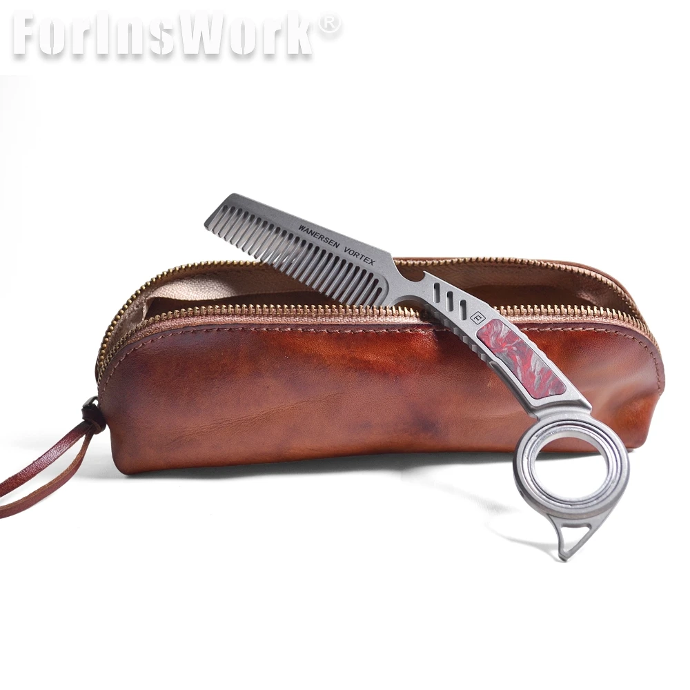 多機能 EDC ツール TC21 チタン スピナー コーム ボトルオープナー フィジェットトイ ストレス解消ガジェット