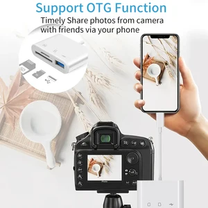 Typ C-Kartenleser-Adapter, TF, CF, SD, OTG-Autor, Compact Flash USB-C, iPad Pro, Huawei, MacBook, Samsung, Xiaomi 8 Main Sales Reader Book verwendet - №1