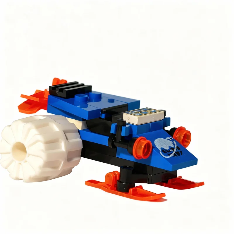 149pcs MOC Frost Fighter Space Ice Planet 2002 Model Building Blocks Construction Christmas Gifts Toy Assemble Idea Education