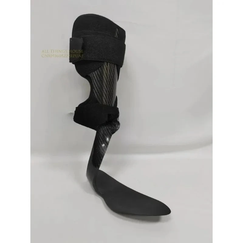 Orthotics Aluminum Carbon Fiber Ankle Foot Orthosis Foot Drop Brace Support for Men Women Fixation Bracket Foot Support