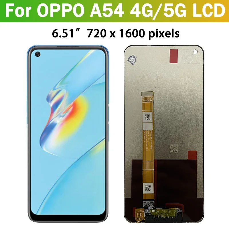 A54 Display Screen for Oppo A54 4G CPH2239 Lcd Display Touch Screen Digitizer Assembly For Oppo A54 5G CPH2195 OPG02