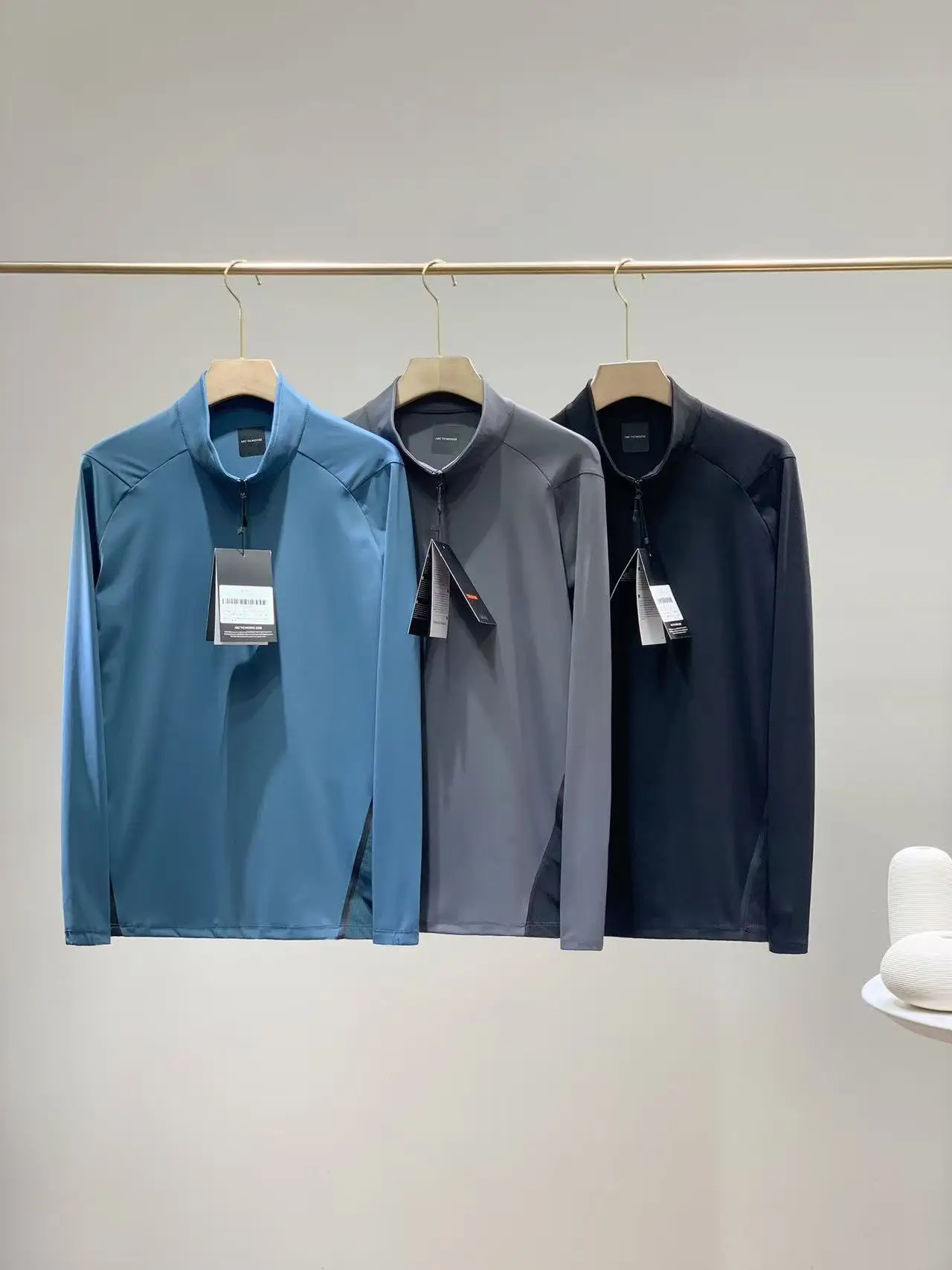 

Весенняя мужская толстовка с длинным рукавом на молнии, дышащая, тонкая, спортивная, для бега и скалолазания