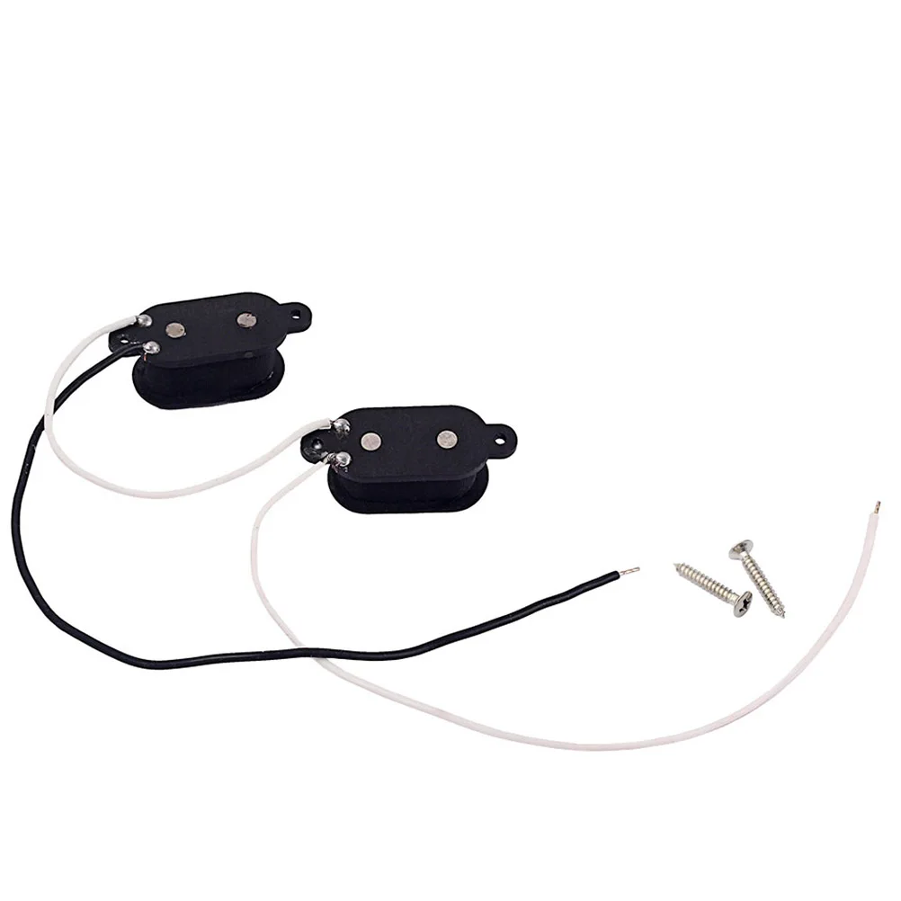 

Bass Pickup Electric Guitar Pickups Tuning Accessories Kit Electrical Black Acoustic