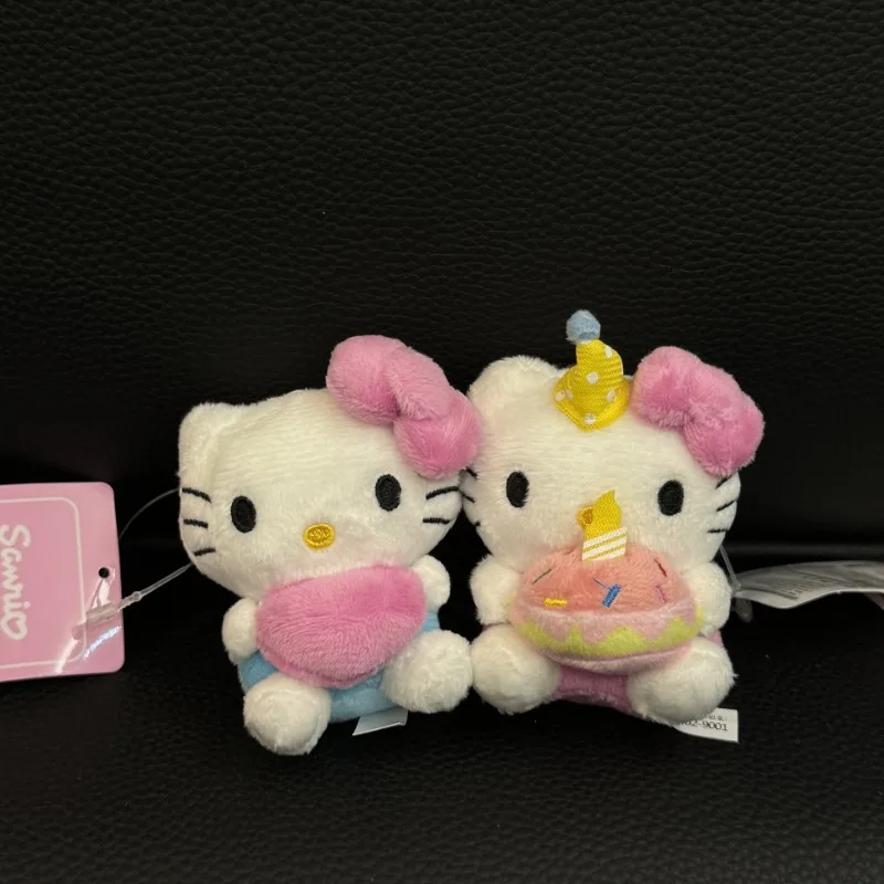 

Love Hug Cake Hello Kitty Cat Doll Маленькая подвеска Плюшевая игрушка Милая кукла-кошка Оптовая продажа Лидер продаж Брелок Сумка Подвеска