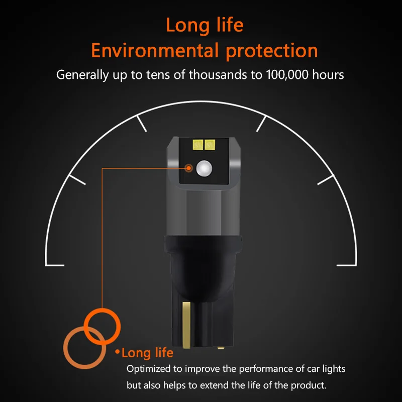 أوسرام LED T10 6000K W5W 194 LEDriving SL Advance 6000K أبيض سيارة القراءة لمبة الباب مصباح الضوء الداخلي 12 فولت 1.5 واط 2980CW 10 قطعة