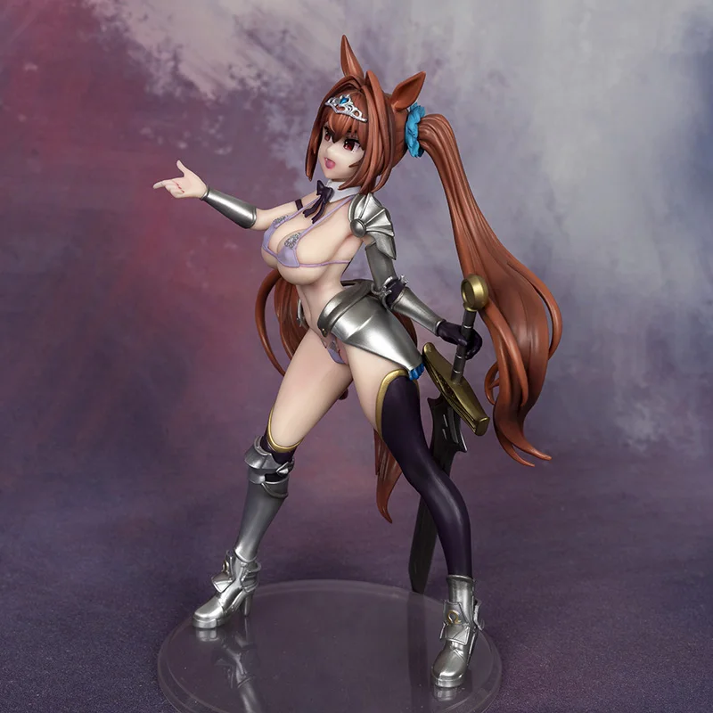 สาวนักแข่งรถ gk dahe และชิจิ ชุดบิกินี่แบบใช้มือถือพร้อมดาบ สาวสวยน่ารัก อนิเมะ โมเดลอนิเมะ ของตกแต่ง