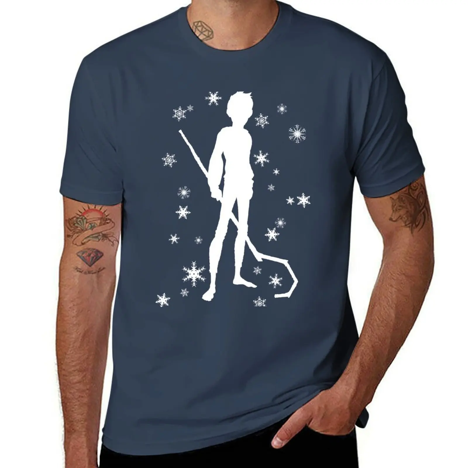 Rise of The Guardians - Jack's silhouette T-Shirt Essential Solid Color T-Shirt
