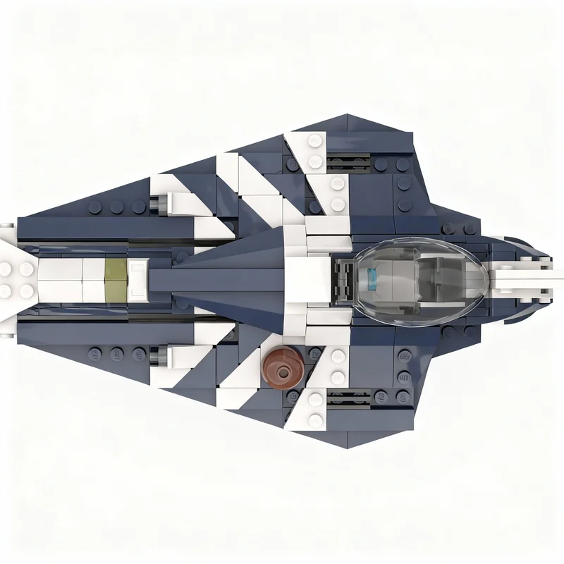 326pcs MOC Plo Koon S Delta 7 Starfighter Star Battle Model Building Blocks Architecture Creative DIY Idea Christmas Gift Toys