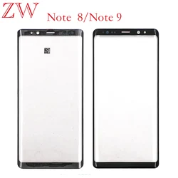 For Samsung Galaxy Note 8 N950F Note 9 N960F Touch Screen LCD Display Front Outer Glass Lens Touchscreen Glass Cover Adhesive