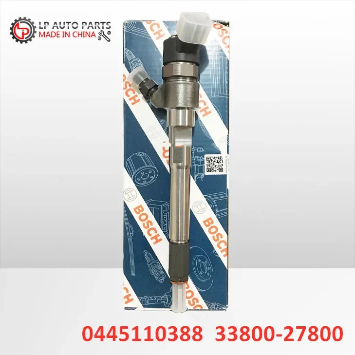Nuevo motor original 0445110388   33800-27800 Inyector Common Rail
