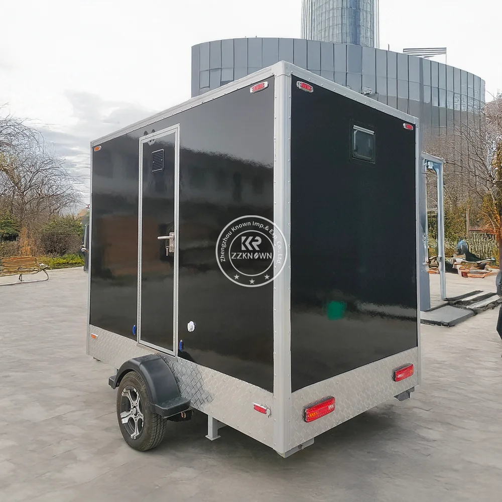 

Hot Sale Mobile Toilets Outdoor Portable Vip Mobile Toilet Trailer Luxury Standard Low Price Portable Toilets Trailer