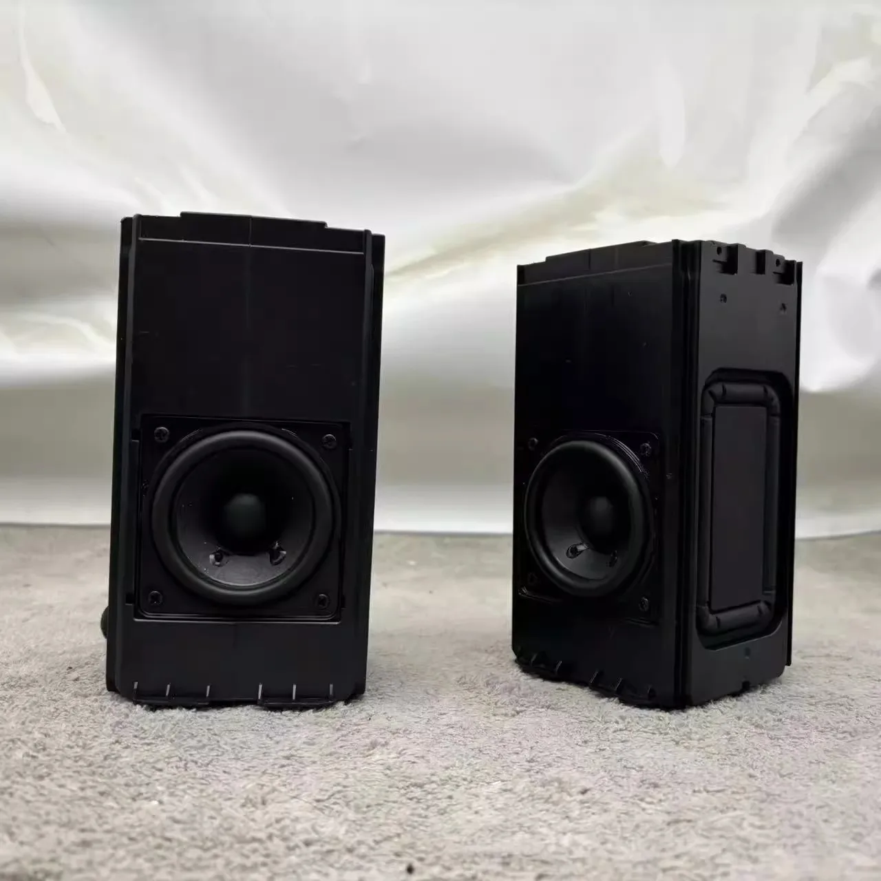 GHXAMP 고성능 2.75인치 풀레인지 스피커 드라이버(롱 스트로크 듀얼 베이스 다이어프램 패시브 170mm*90mm*83mm 2개 포함)