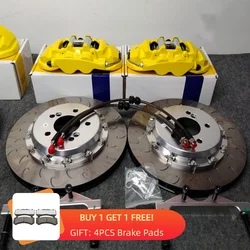 Factory OEM 6 Pot Big Brake Kit Aluminum Caliper 380*36mm Disc Front Wheels for Audi Q5 A4 A5 A6 A8 B8 C7 C6,Professional tuning