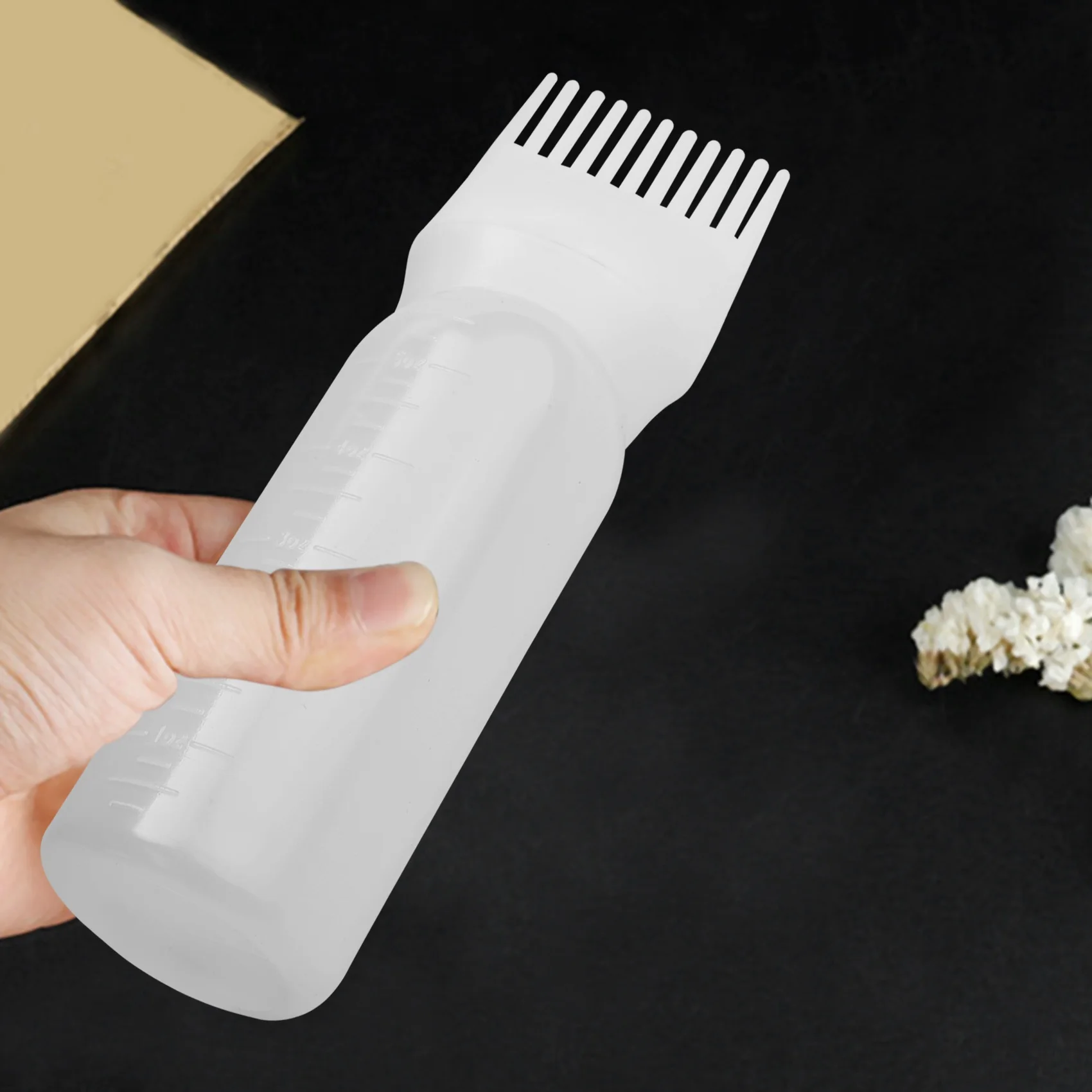 

-A12R Dyeing Shampoo Bottle Oil Comb 120ML Hair Tools Hair Dye Applicator Brush Bottles Styling Tool Hair Coloring