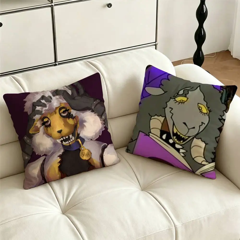 Horror Game The Walten Files Pillow Case Cushion Cover Throw Pillow Case For Car Sofa