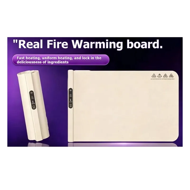 SOFT-Store Smart Temperature Control EU Plug Multi-Function Silicone Heating Pad- Portable Design Easy Storage
