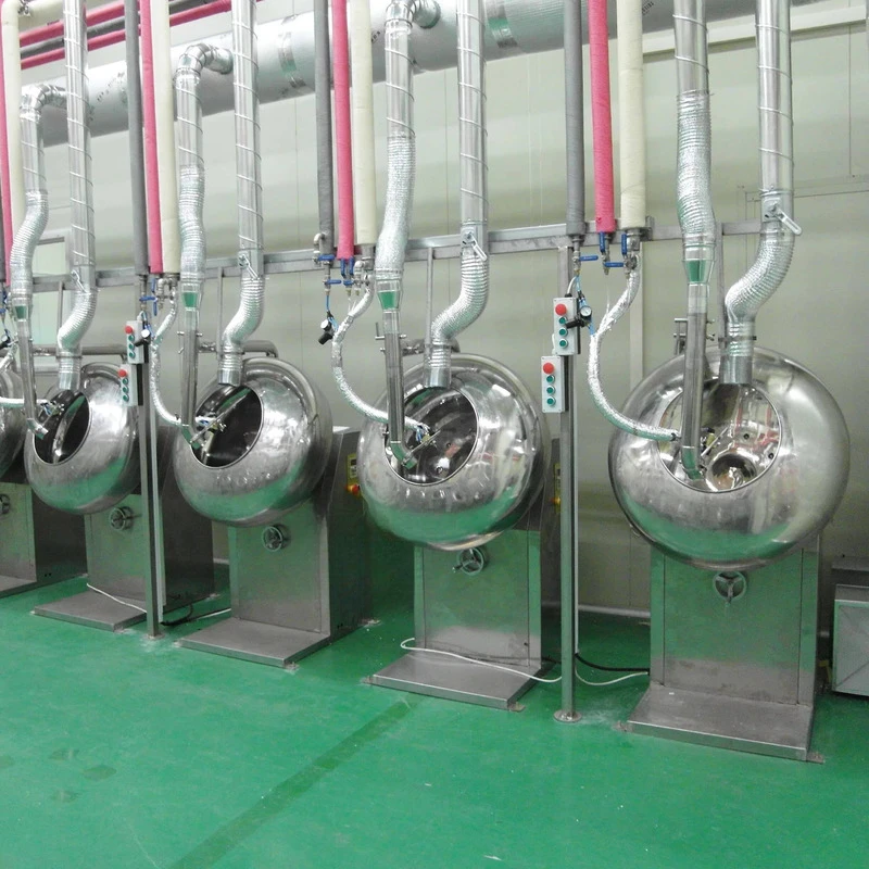 Bubble Gum Sugar Pot Oil Jelly Bean Candy Polishing Color Coating Machine Film Coating Machine Western Medicine Tablet