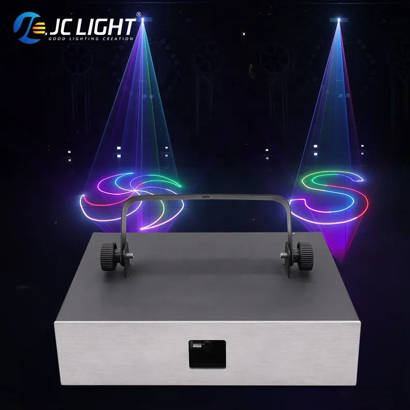 2W Lazer Disco Rgb Full Color Animation Lights for Night Club