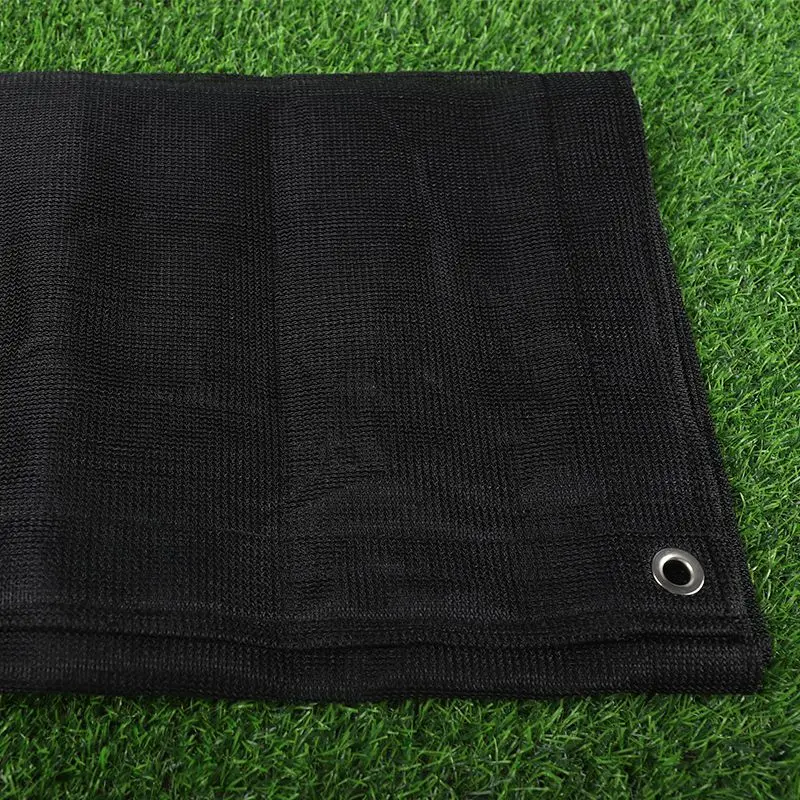 New Type Round Silk Sunshade Nets Plants Protection Net Knitted Sun Shading Sail Balcony Windscreen Mesh HDPE Sunscreen Fabric