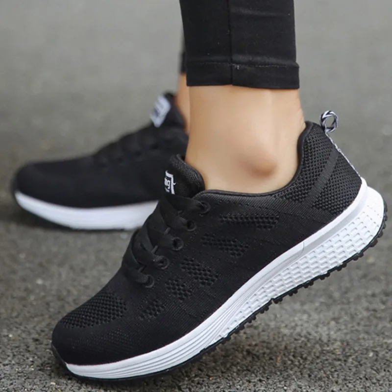 Women's Sneaker Fashion 2025 New Breathable Shoes Women Vulcanized Sneaker Woman Lace Up Tenis Feminino Sneakers For Women