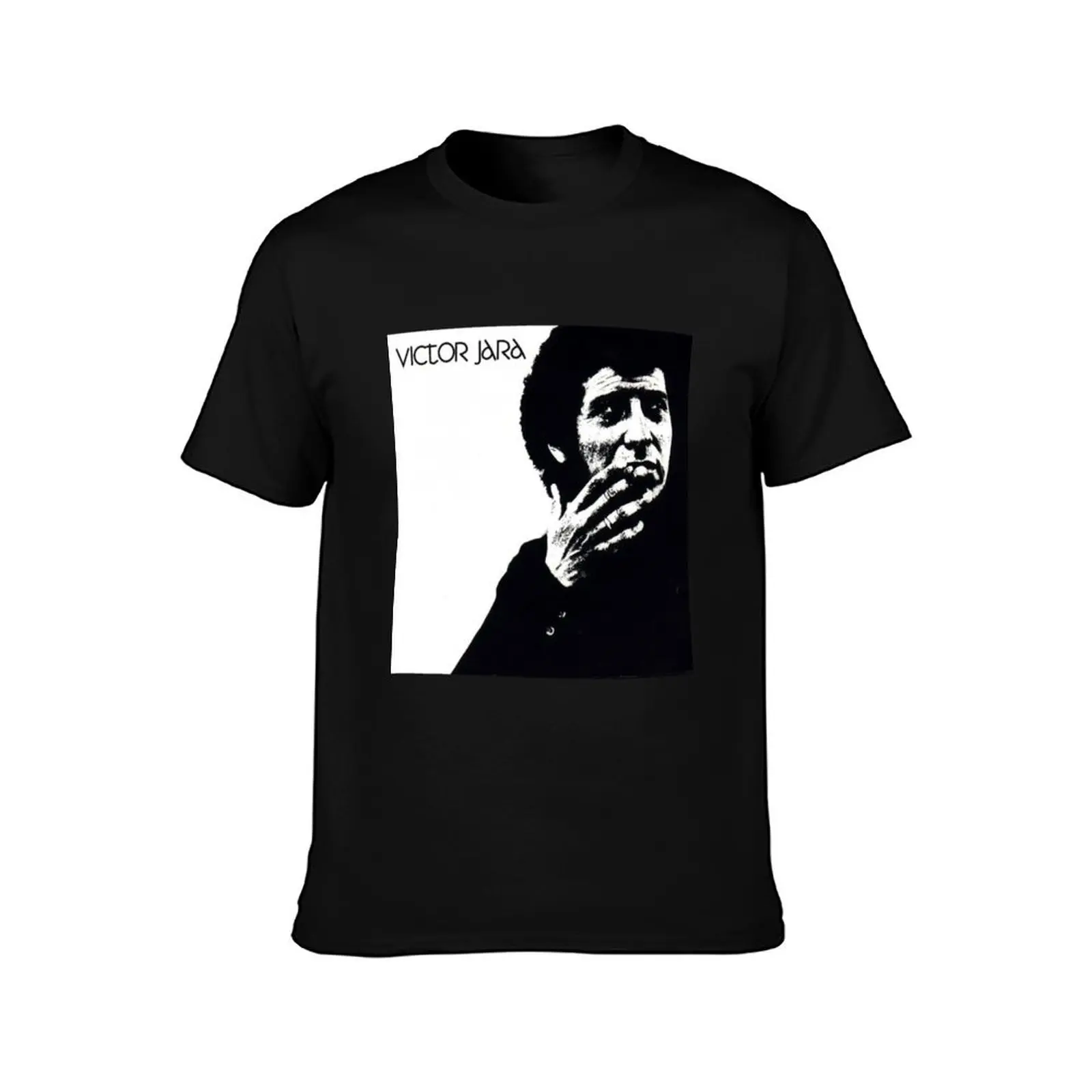 portrait of victor jara. T-Shirt Sports Basic Short Sleeve T-Shirt