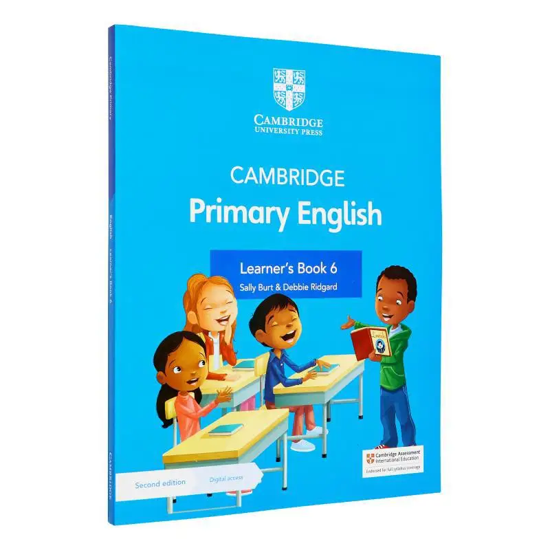 

Cambridge Primary English Learners Book 6 с цифровым доступом 1 год Cambridge University Press 9781108746274