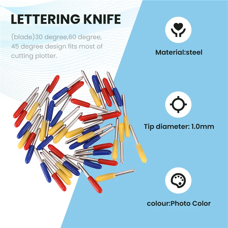 GOOD-45 قطعة 30 45 60 درجة رولاند قطع الراسمة القاطع شفرات سكين إزاحة صقل Redsail القاطع الراسمة شفرات القطع