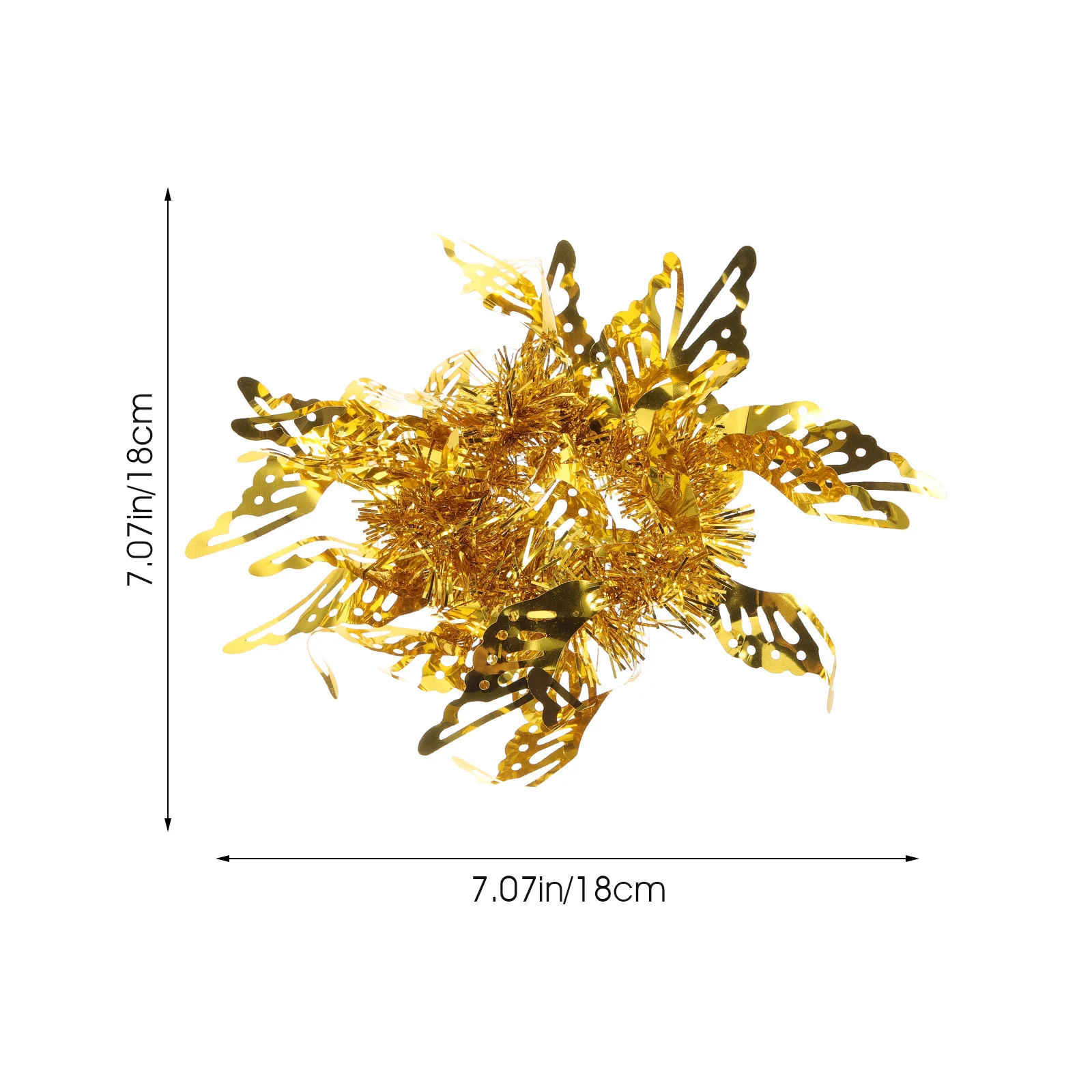 8 قطعة معصمه الهتاف بومس المواد المضادة للتآكل طويلة الأمد التشجيع الدعائم لمحبي فرق الذهب بوم بومس التشجيع