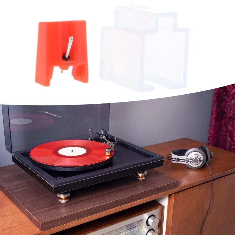 Hifi Phonograph Turntable Needle Moving Magnet for T4P ST09D NP4 iCT04RS Turntable Cartridge Enhances Durability D2RC