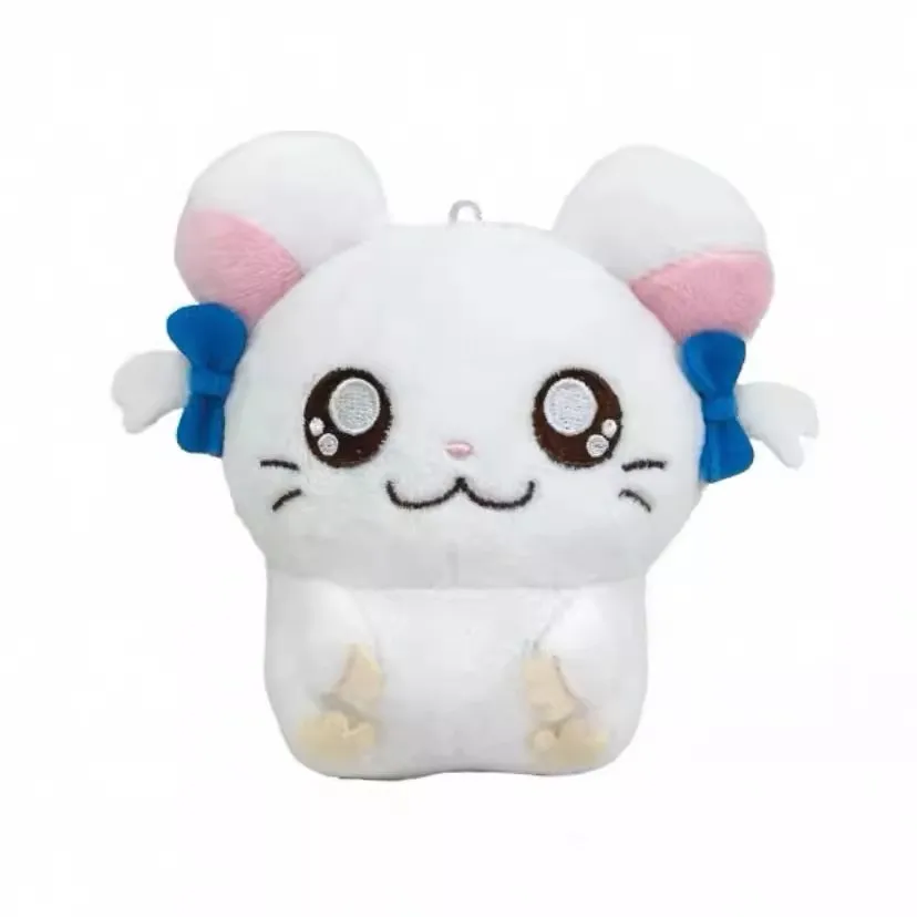 

Новый Kawaii аниме Hamtaro Hamutaro Ribbon-chan плюшевый брелок для детей, девочек и мальчиков, мягкие игрушки для детей, 10 см