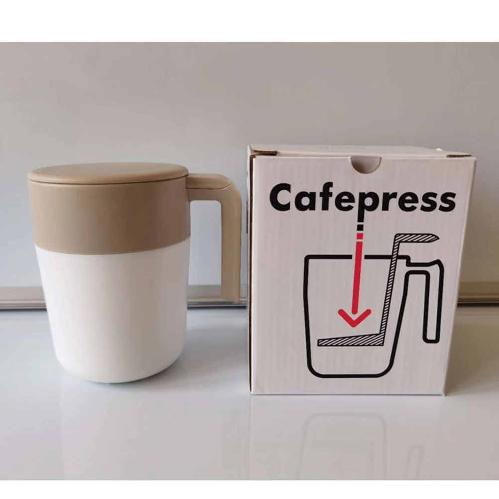 

Filter Cup Portable Brewing Coffee Cup With Strainer Pp Material Lightweight Juicer Coffee Pot For Home Office Travel