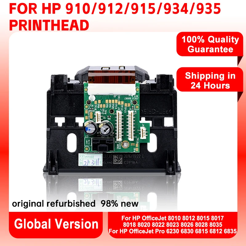 

For HP 910/912/915/934/935Head Printhead for Hp Officejet 8010 8012 8015 8017 6230 6830 6815 6812 6835 8026 8028 Printer Parts