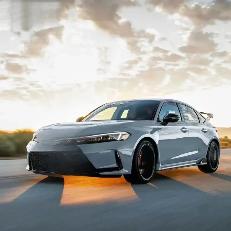 Premium GF Sport Appearance Body Kit Front Lip Rear Lip Side Skirt Sport Style Universal Fit Car Auto Guard