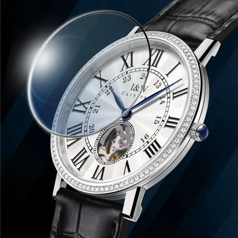 Reloj CARNIVAL Mens Fashion Mechanical Watches Brand Luxury Man Automatic Movement Wristwatches for Men Waterproof Montre Homme