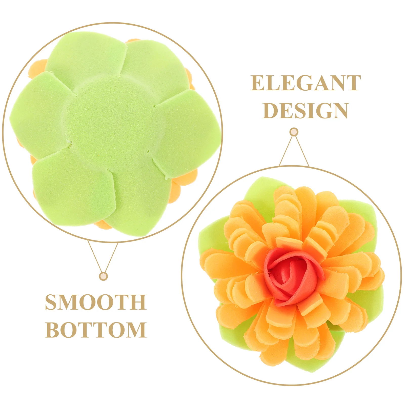 

50 Pcs Decoration Aromatherapy Flowers Oil Fragrance Desk Essential Yellow Small Diffuser Decorative Mist Diffusers Office
