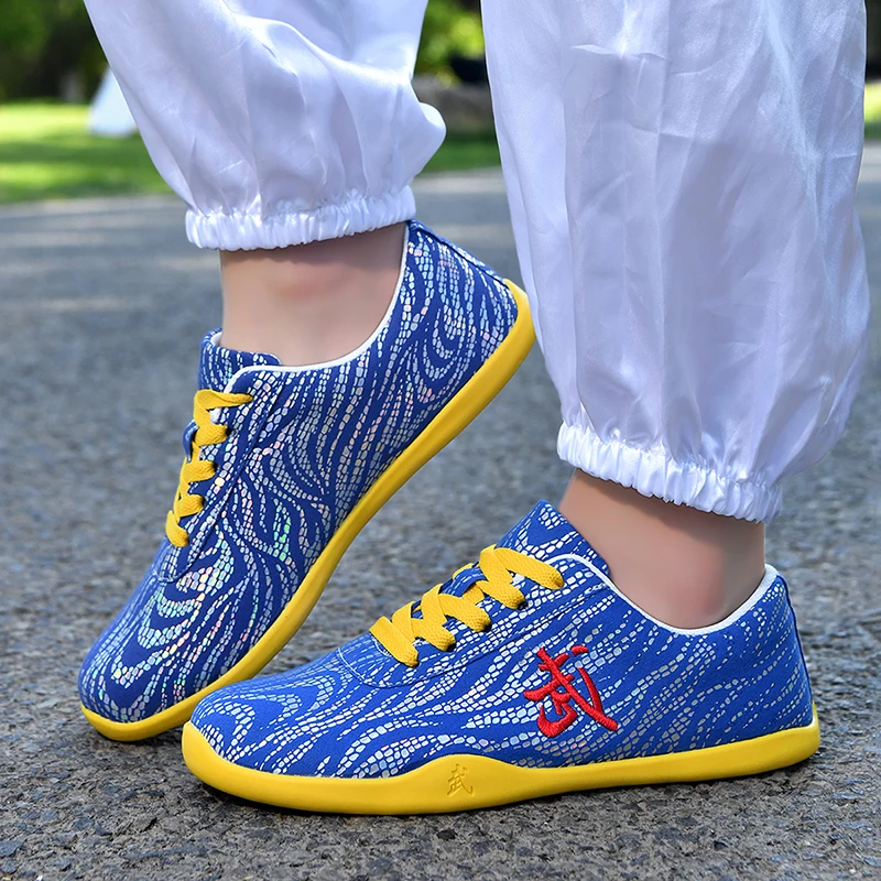 

Новая стильная повседневная спортивная обувь для пар с кожаным лицом - мужская обувь Тай Чи для тренировок, водонепроницаемая обувь для боевых искусств