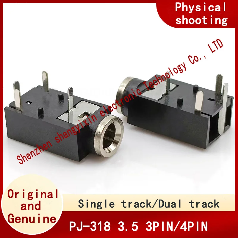 

3,5 Апертура Основание для наушников Разъем питания Моно/двухканальный PJ-318 3,5 Аудио База 3/4 Pin