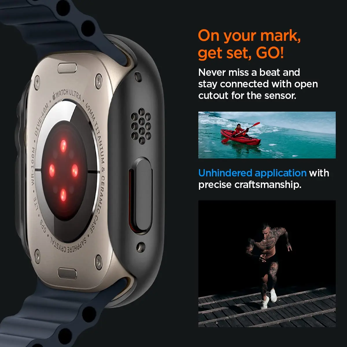 Etui Spigen Thin Fit do Apple Watch Ultra 3/2/1 (49 mm) — zdjęcie 6