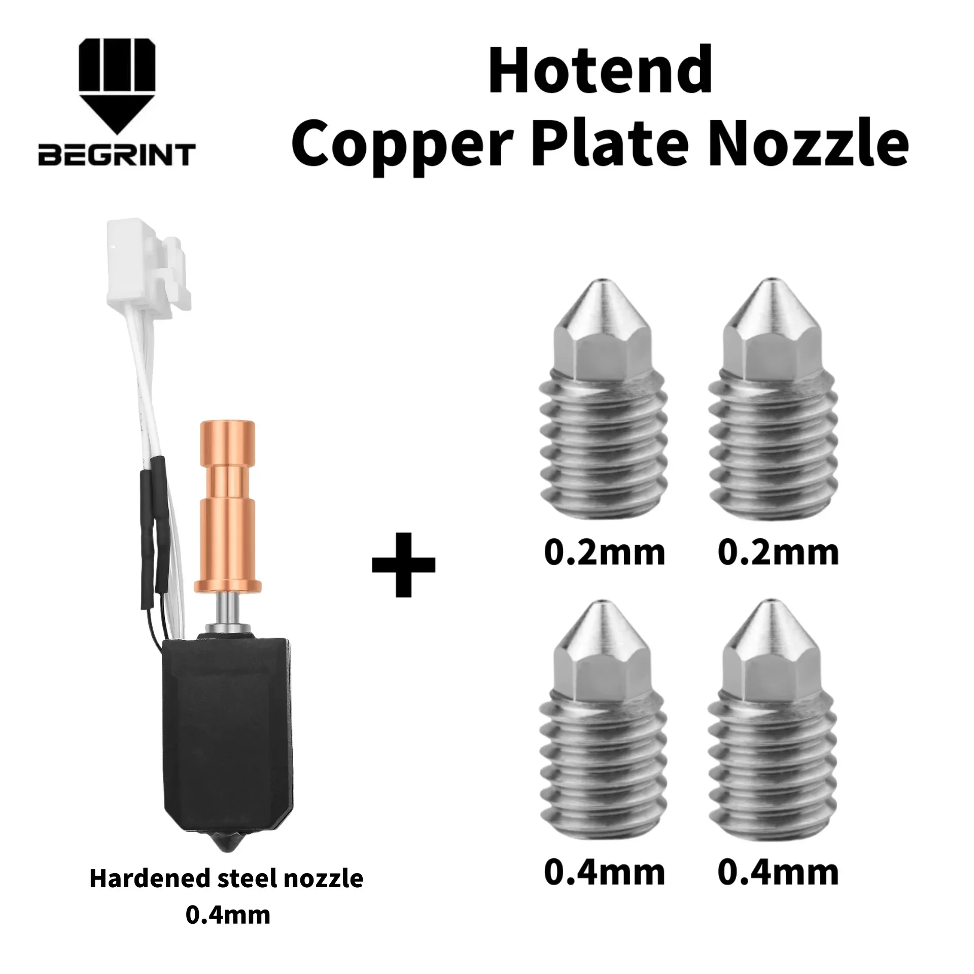 Vollmetall-Hotend für Anycubic Kobra S1/S1Combo, 24V 48W, schnelles Aufheizen, Keramikheizung, gehärtete Stahldüse für Kobra S1