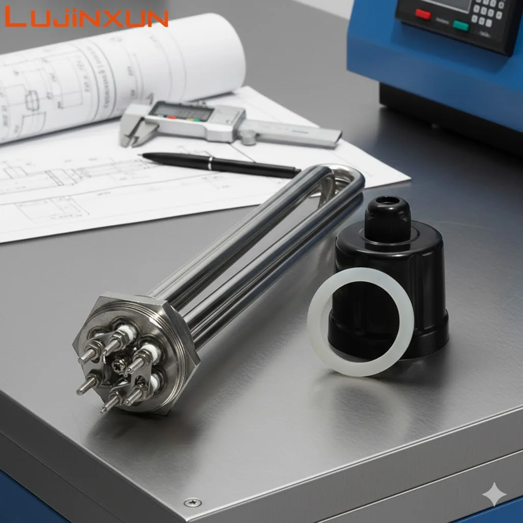 

Погружной нагревательный элемент LUJINXUN SUS304 для водонагревателя/бойлера, DN50, 2-дюймовая резьба, 3/6/9/12 кВт, с заземляющим винтовым клеммным соединением