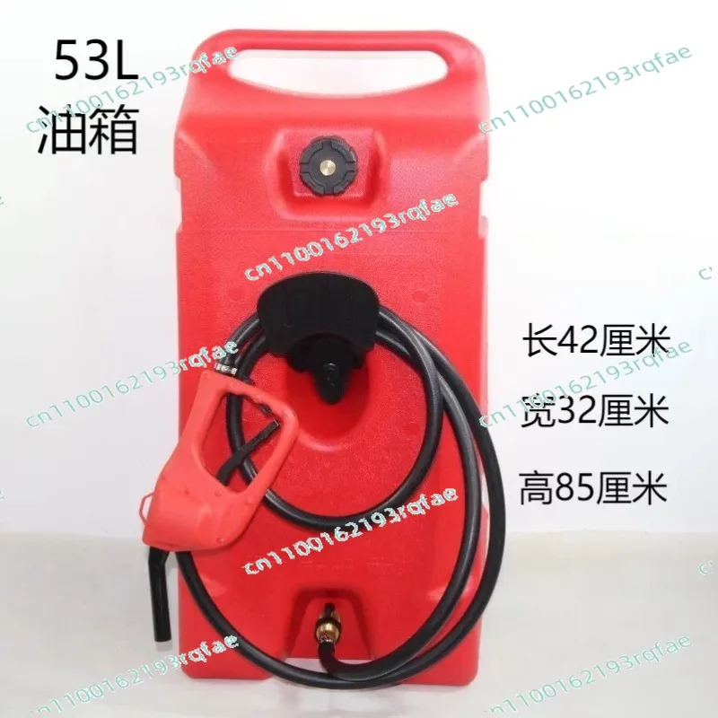 Fuel Storage Fluid Diesel with Pump 14 Gallon Portable Gas Tank on Wheels