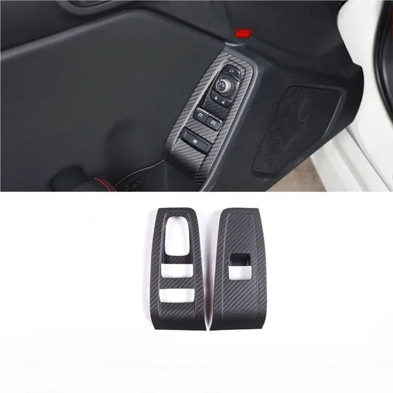 

For TOYOTA 86 GR86 GT86 For SUBARU BRZ Real Dry Carbon Fiber Glass Interior Decoration Frame Modification Accessories