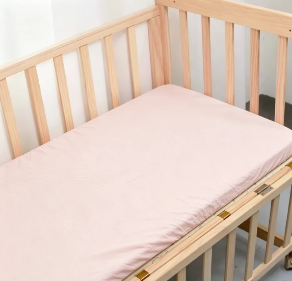 lencol-ajustavel-para-bebe-100-algodao-macio-confortavel-e-respiravel-cor-solida