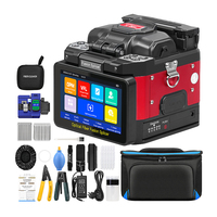 COMPTYCO A-80S Fully Automatic Fusion Splicer Machine 5 Inch Touch Screen 6 Motors with OPM VFL Fiber Optic Fusion Splicer